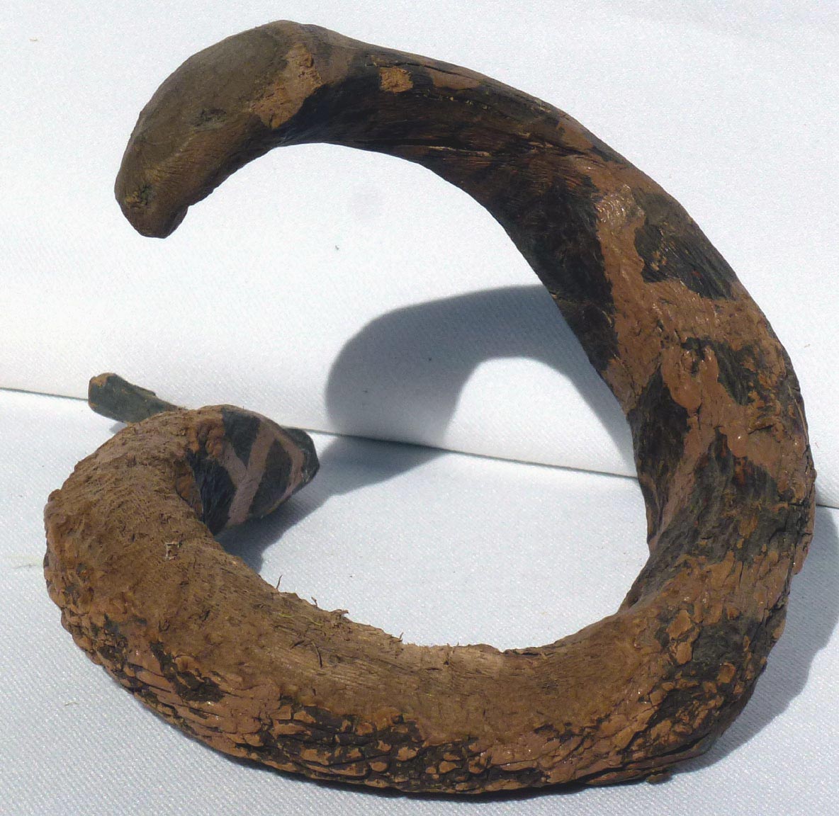 Carved snake
