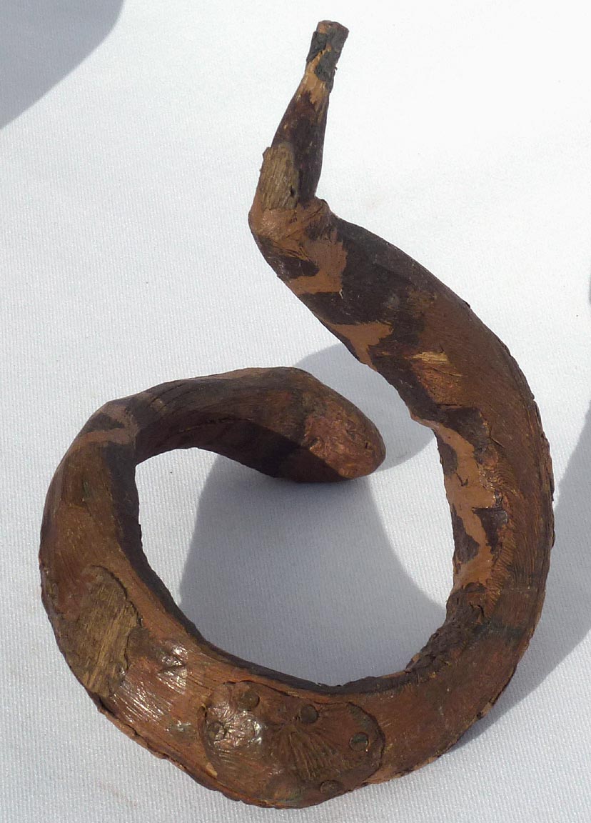 Carved snake