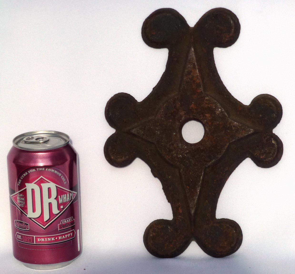 Cast iron architectural tie-in