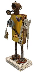 Robot from found objects