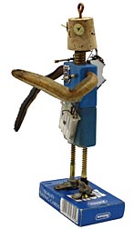 Robot from found objects