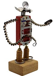 Robot from found objects