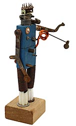 Robot from found objects