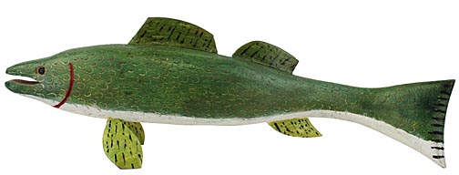 Carved fish