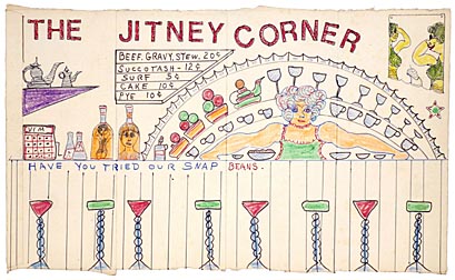 The Jitney Corner by Lewis Smith